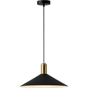 Farmhouse Barn Pendant Light Matte Black 1-Light Mid Century Dome Ceiling Light